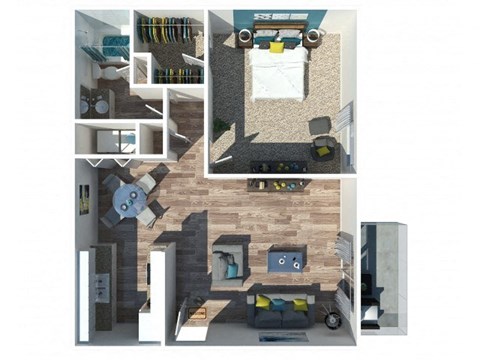 Madison Floorplan at Addison at Sutherland, Tennessee, 37909